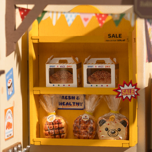 Rolife Becka’s DIY Miniature Baking House – Creative Craft Set