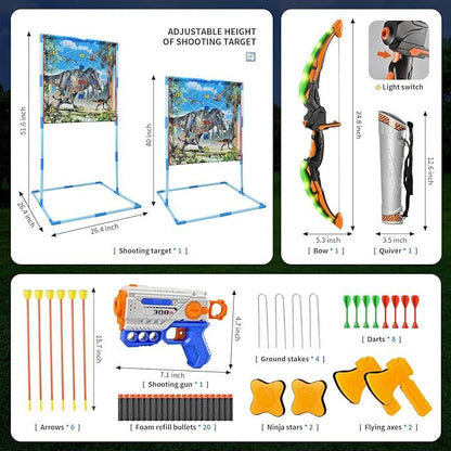 DIY Archery Set for Kids – Safe Indoor Outdoor Play Set