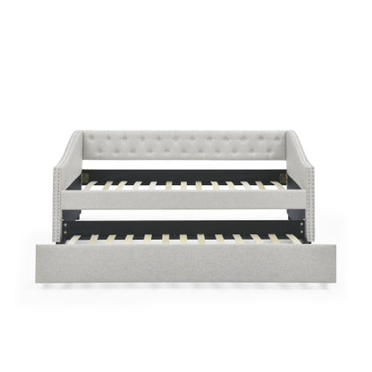 The Double Sofa Bed Has A Double Roller Upholstered Tufted Sofa Bed Unavailable Platforms- Temu