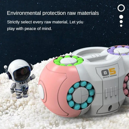 3D Magic Bean Fidget Cube – Decompression Puzzle Toy for Kids & Adults, Stress Relief Brain Teaser Gift