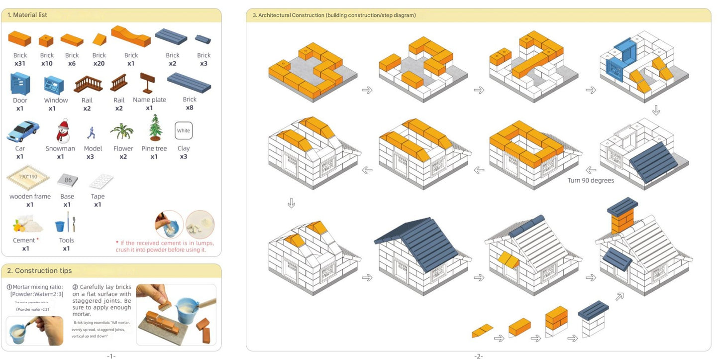 DIY Snow Gift Puzzle Toy – Winter Theme Craft Box for Kids