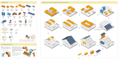 DIY Snow Gift Puzzle Toy – Winter Theme Craft Box for Kids