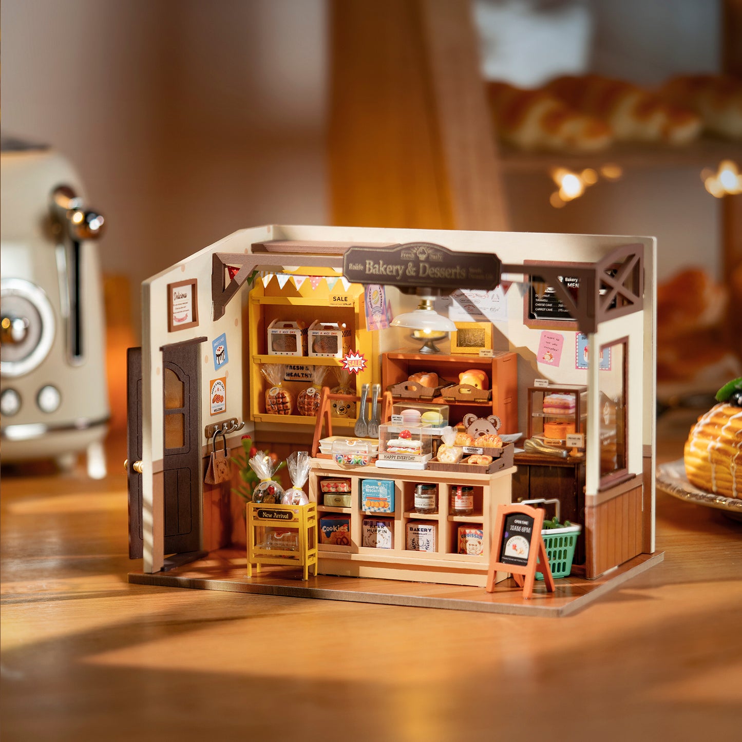 Rolife Becka’s DIY Miniature Baking House – Creative Craft Set