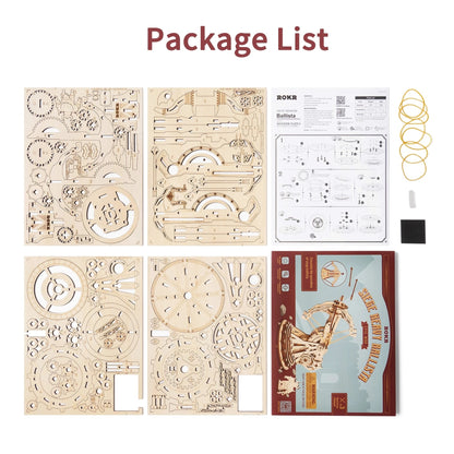 ROKR Siege Heavy Ballista 3D Puzzle – DIY Engineering Model Kit