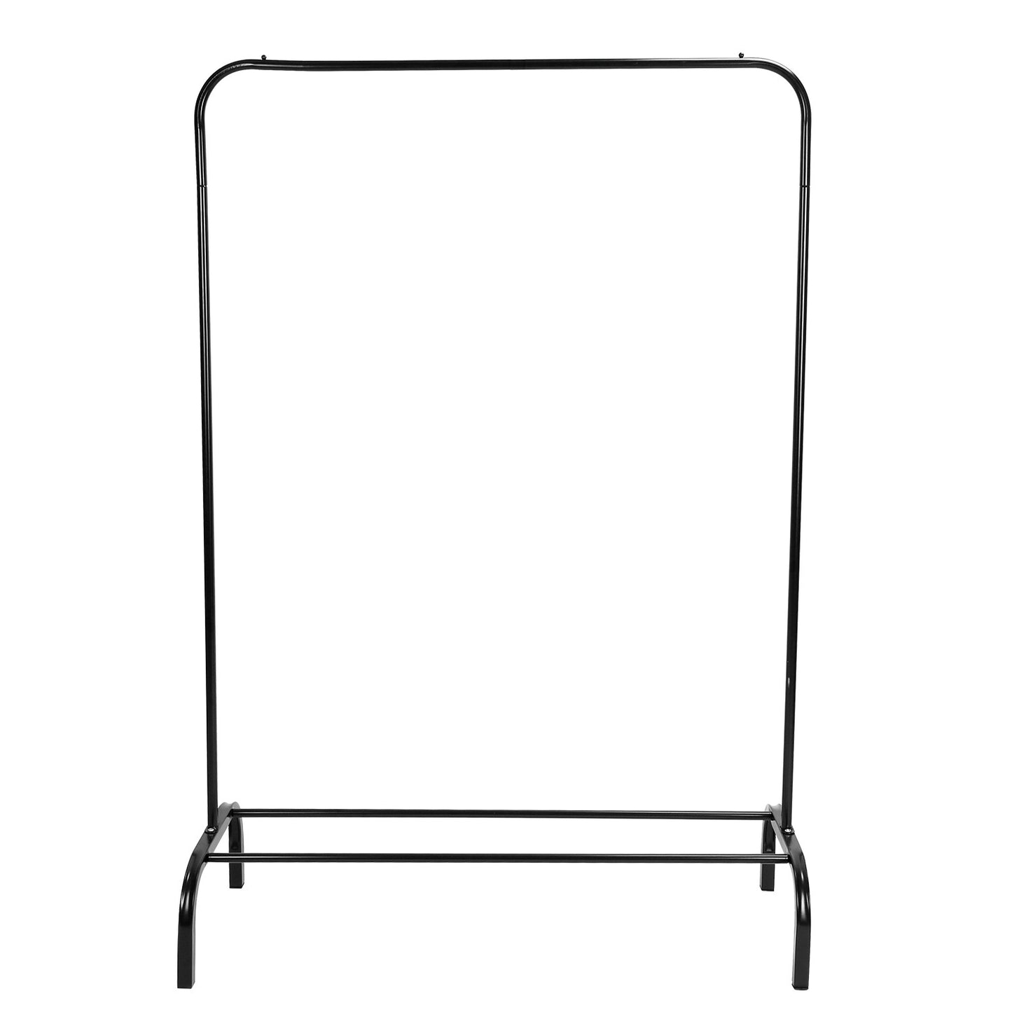 Freestanding Clothes Rack with Bottom Shelf – DIY Heavy Duty 33lbs Garment Organizer for Bedroom, Dorm & Laundry Room