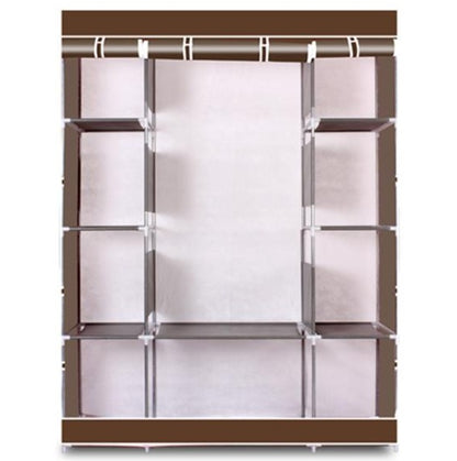 4-Layer Non-Woven Fabric Wardrobe Closet – Foldable Portable Organizer