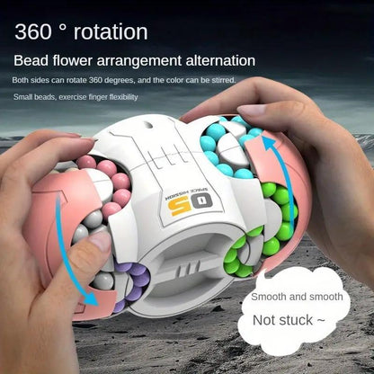 3D Magic Bean Fidget Cube – Decompression Puzzle Toy for Kids & Adults, Stress Relief Brain Teaser Gift