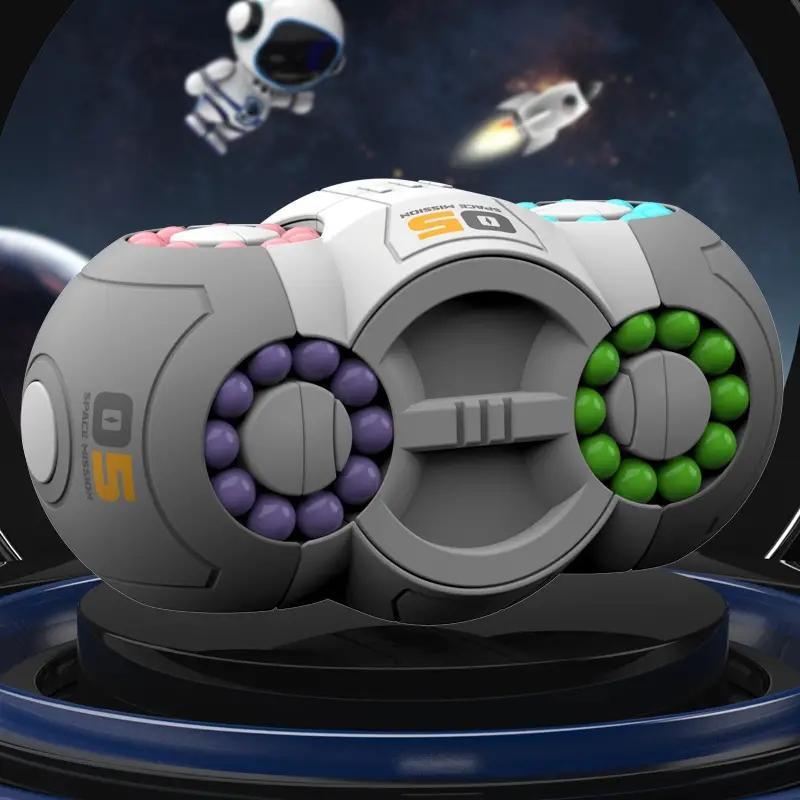 3D Magic Bean Fidget Cube – Decompression Puzzle Toy for Kids & Adults, Stress Relief Brain Teaser Gift