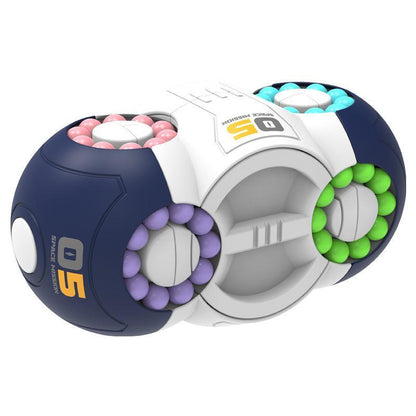 3D Magic Bean Fidget Cube – Decompression Puzzle Toy for Kids & Adults, Stress Relief Brain Teaser Gift